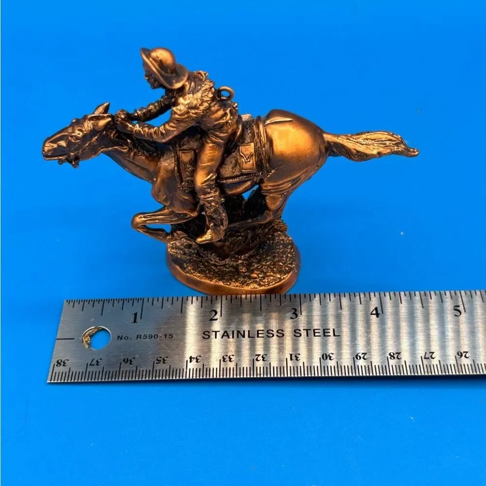 Hallmark Keepsake 1998 Pony Express Rider The Old West #1 Christmas Ornament EUC